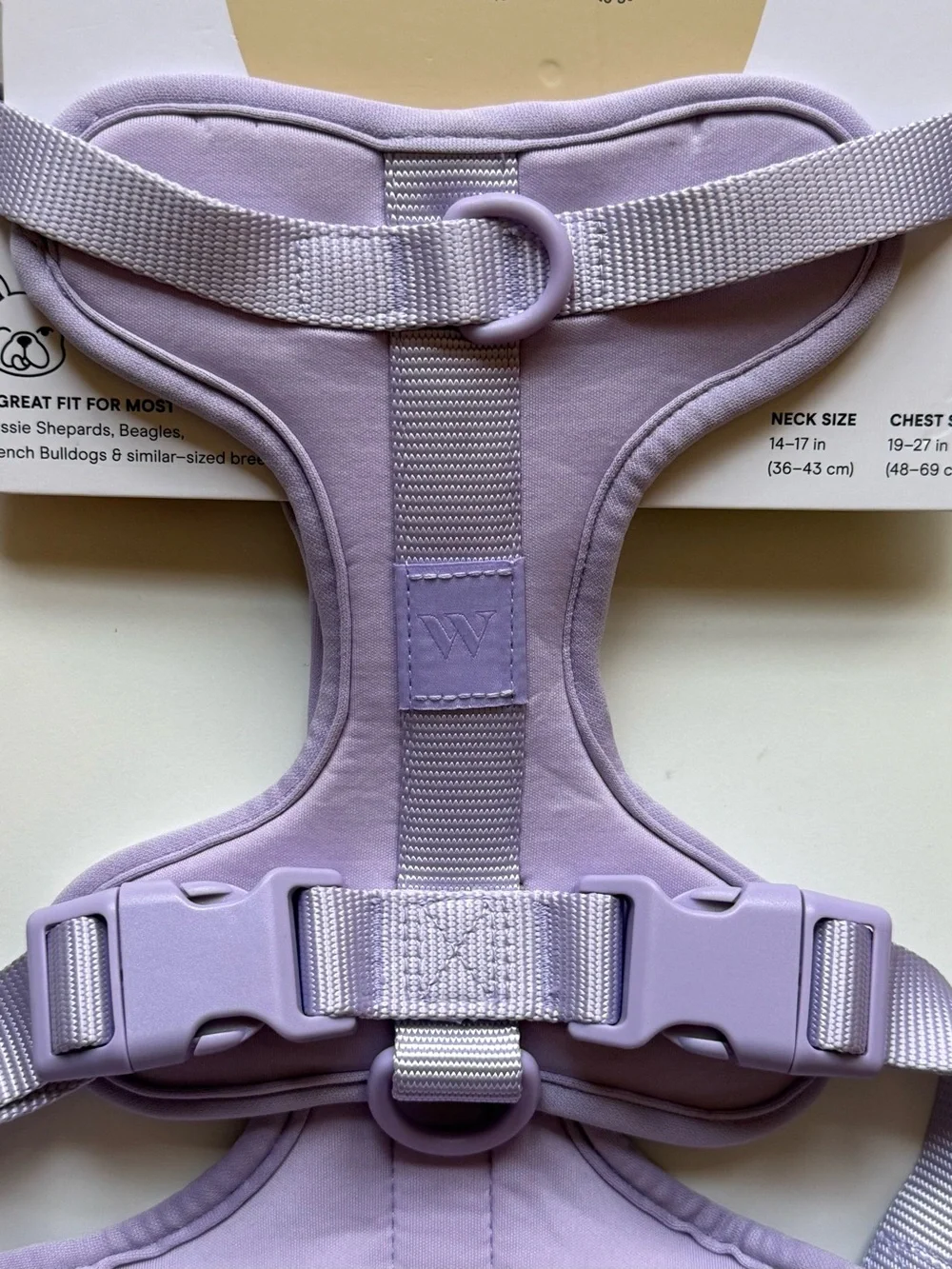 Wild One Dog Harness - Medium - Lilac